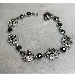 Sterling and Hematite Bracelet